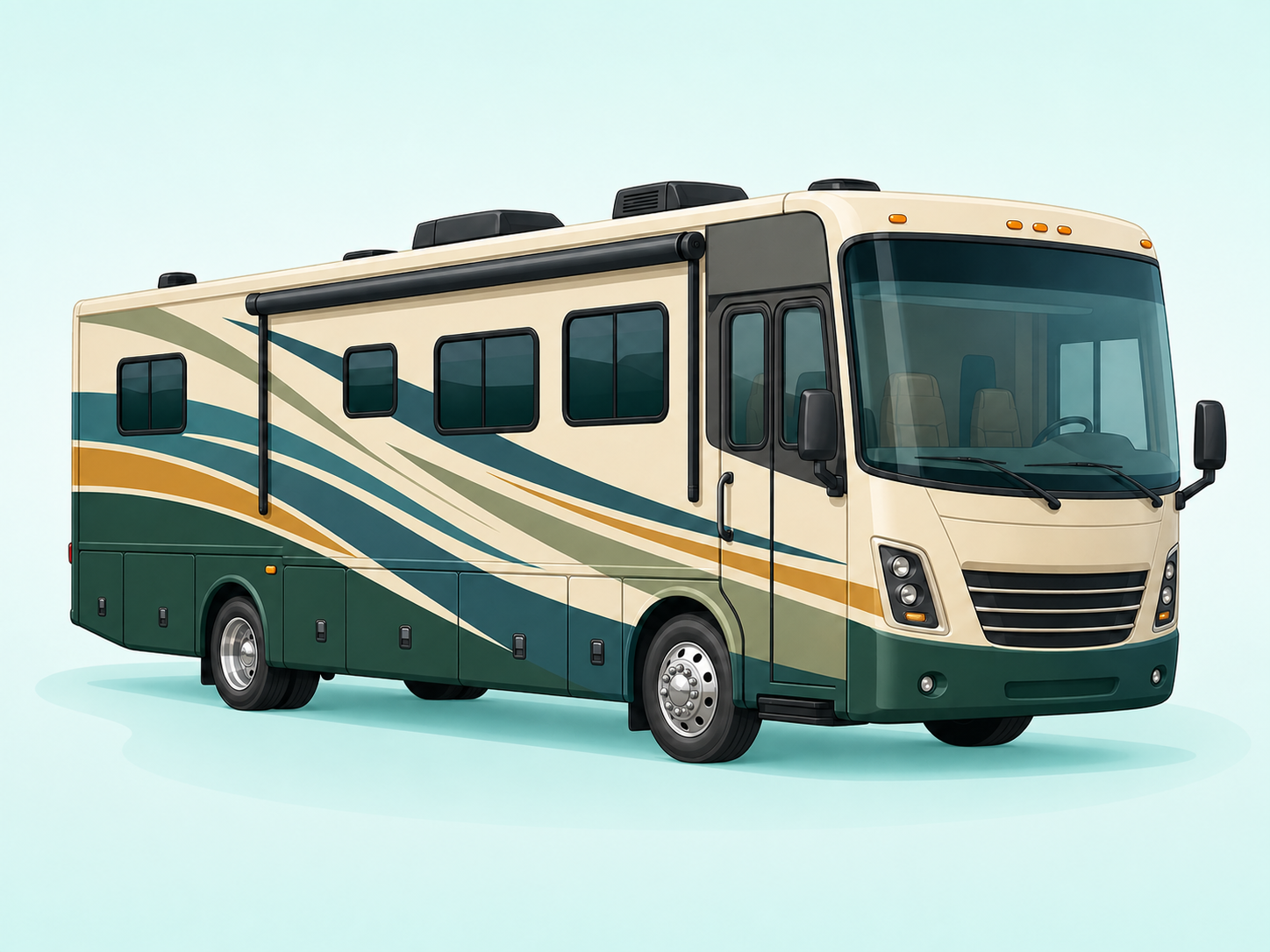 Class A — large bus-style RV