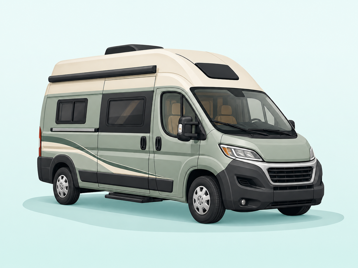 Class B — compact van-based RV